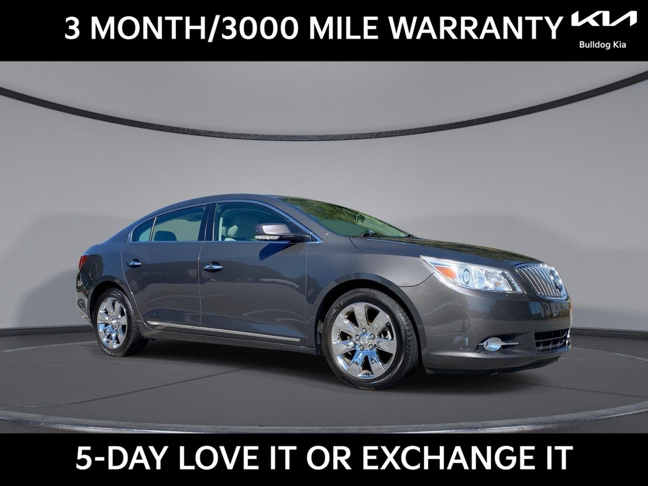 Used 2013 Storm Grey Metallic Buick Leather image 1