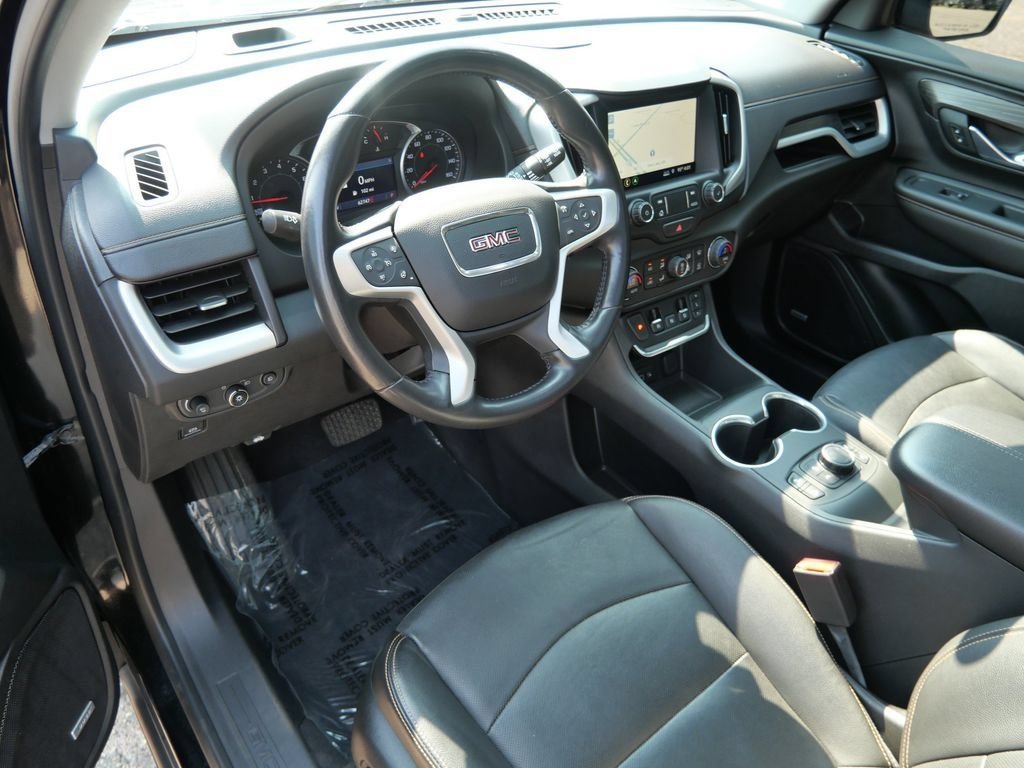 Certified Used 2021 Black GMC SLT image 3