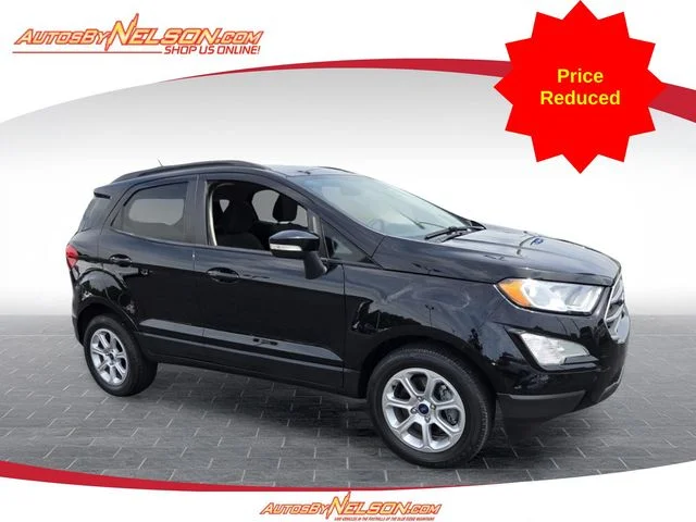 Used 2021 Black Ford SE image 1