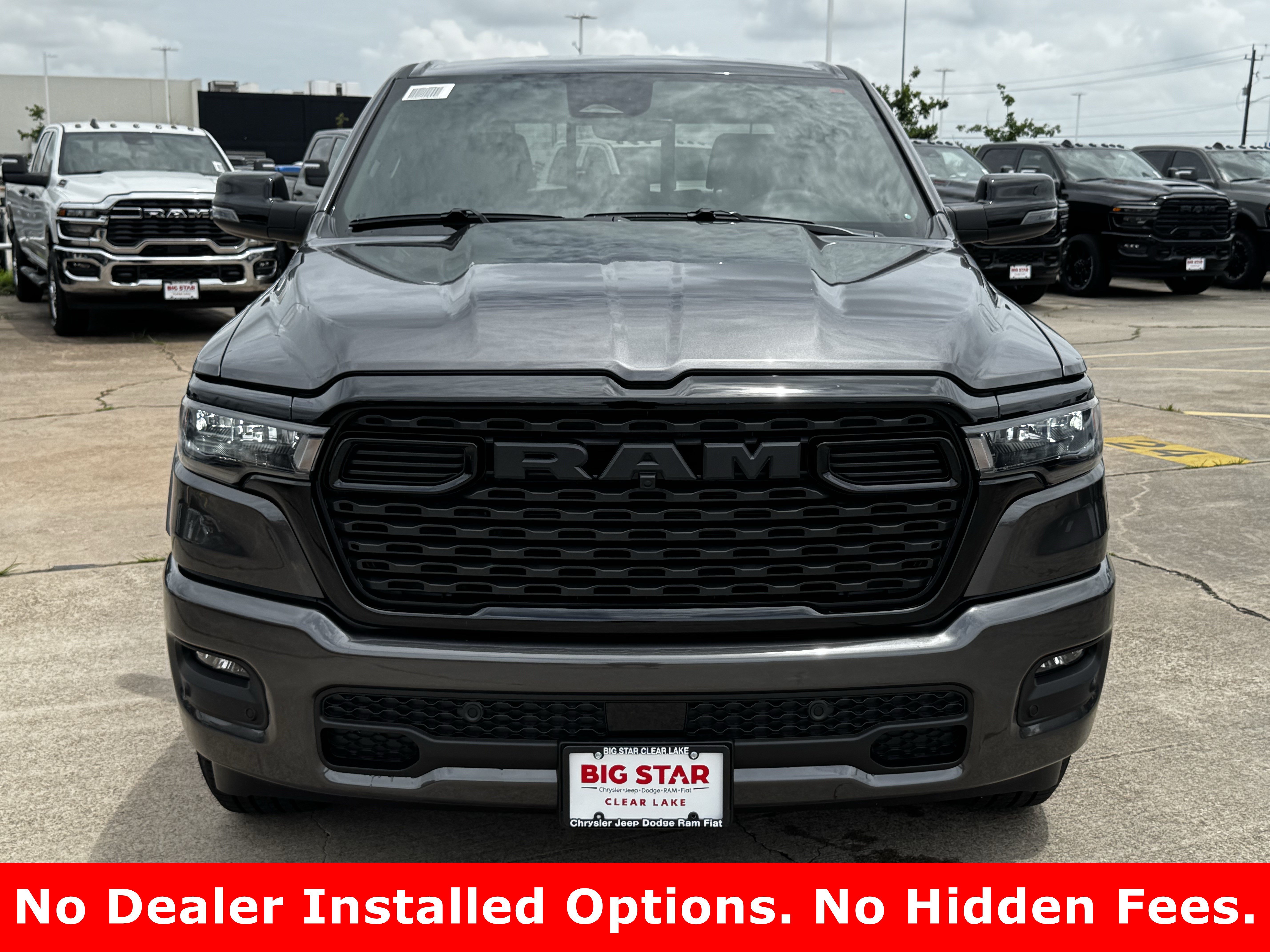 New 2026 Granite Crystal Metallic Clear-Coat Exterior Paint RAM Lone Star image 3