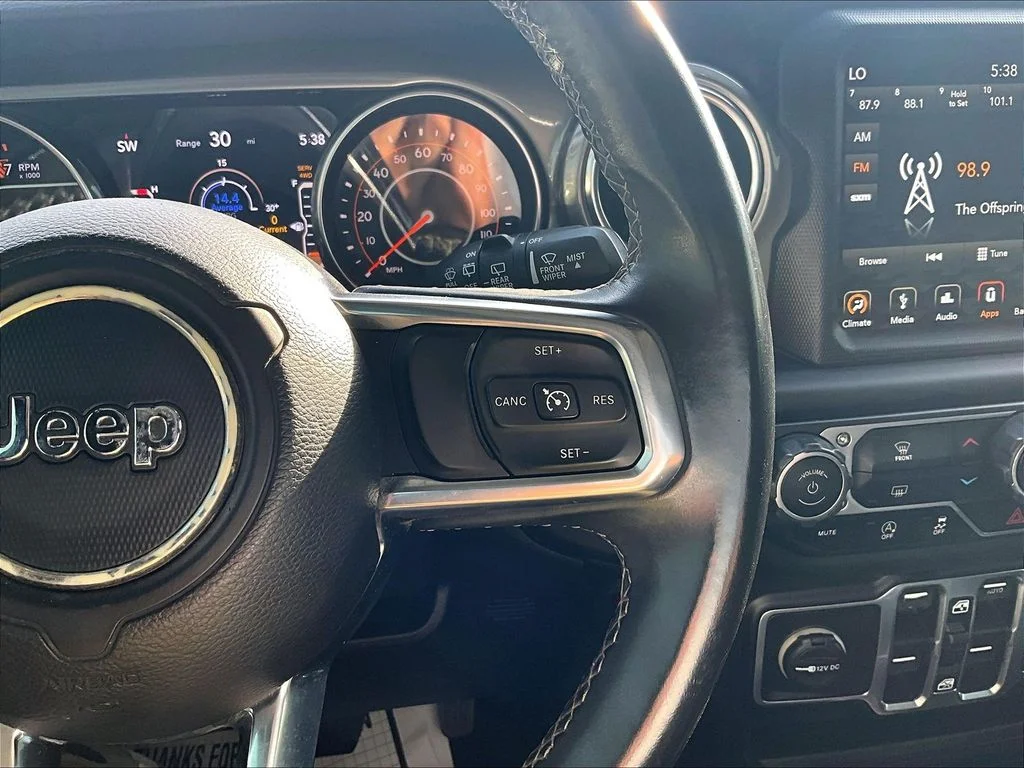 Used 2018 Blue Jeep Unlimited Sahara image 20