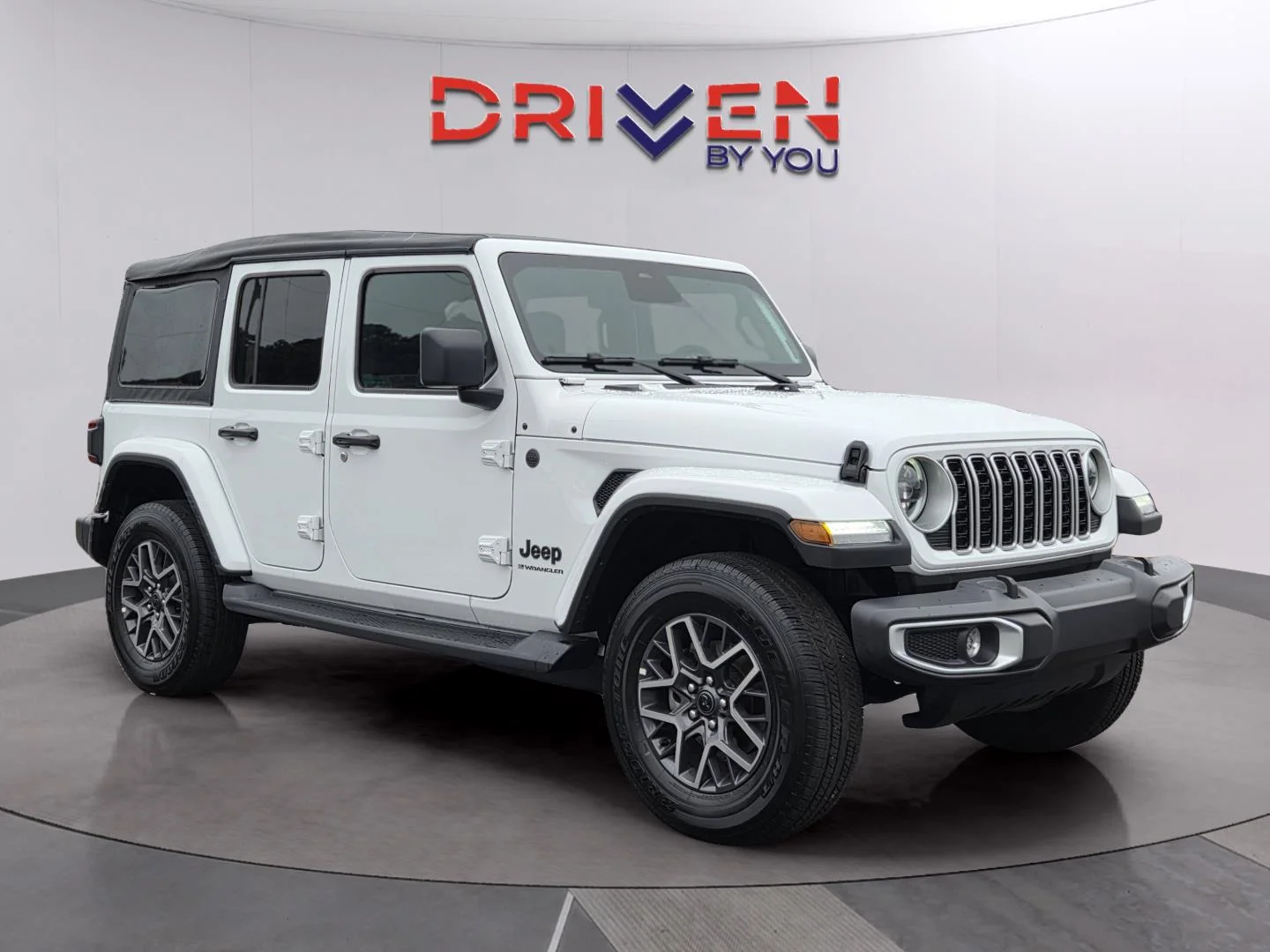 Used 2026 Bright White Clearcoat Jeep Sahara image 6