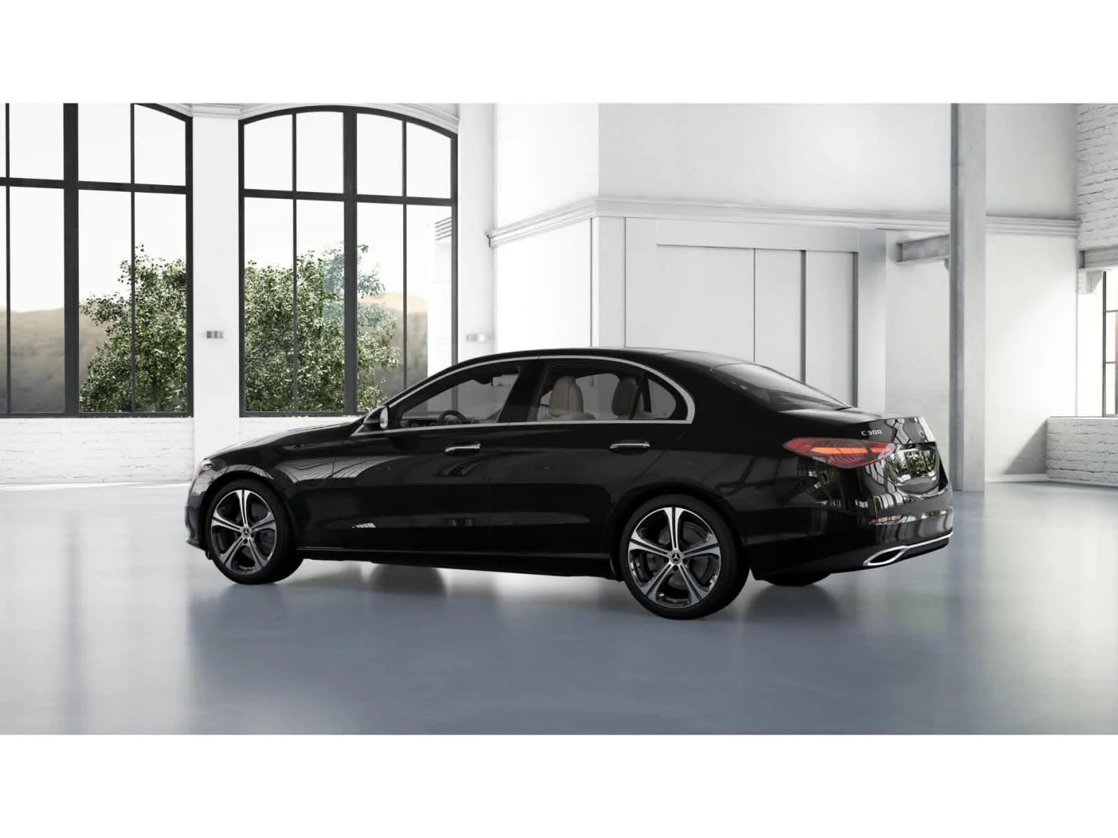 Used 2022 Obsidian Black Metallic Mercedes-Benz C 300 image 30