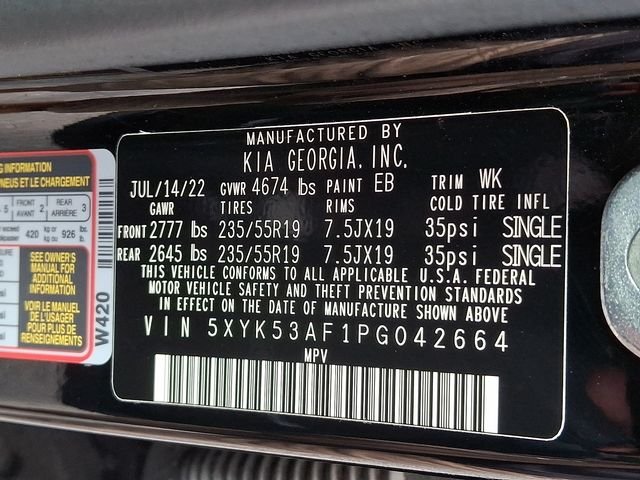 Used 2023 Black Kia SX-Prestige image 28