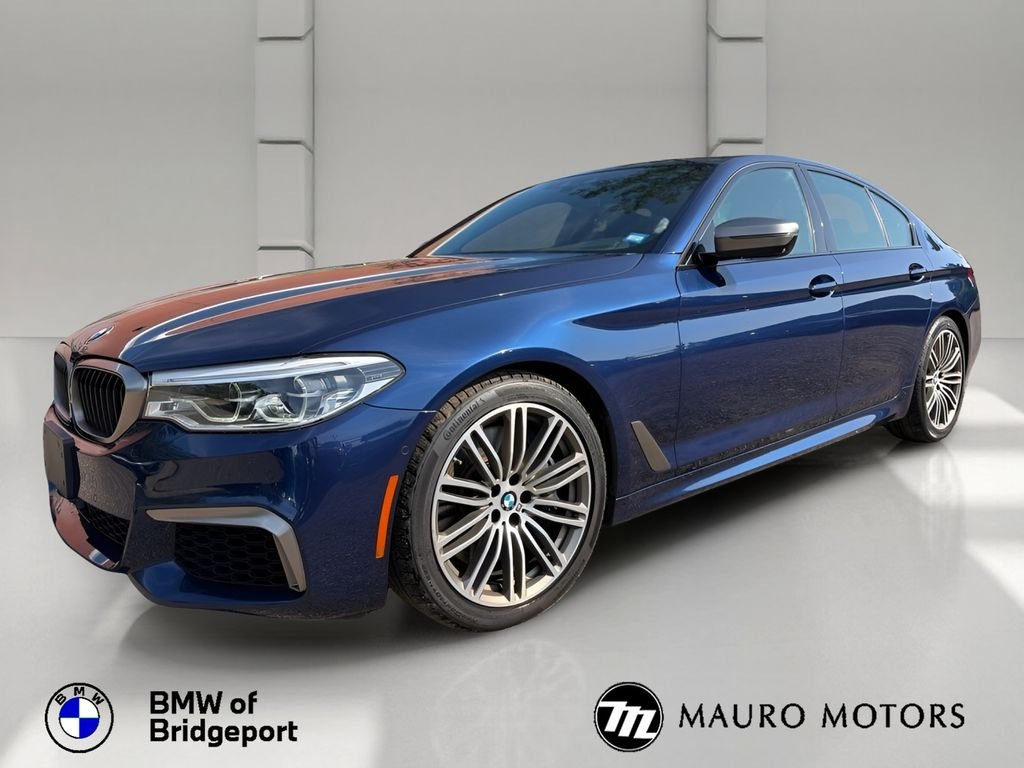 Used 2020 Blue BMW M550i xDrive image 8