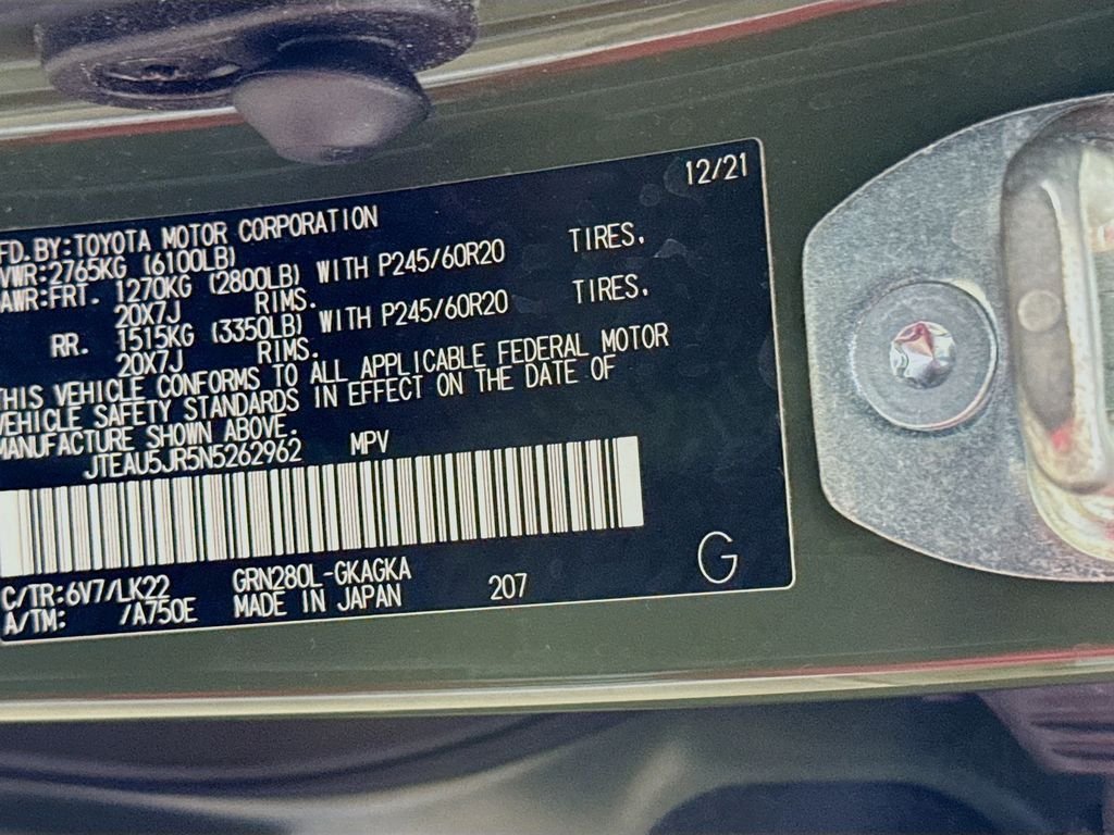 Used 2022 Army Green Toyota TRD Sport image 27