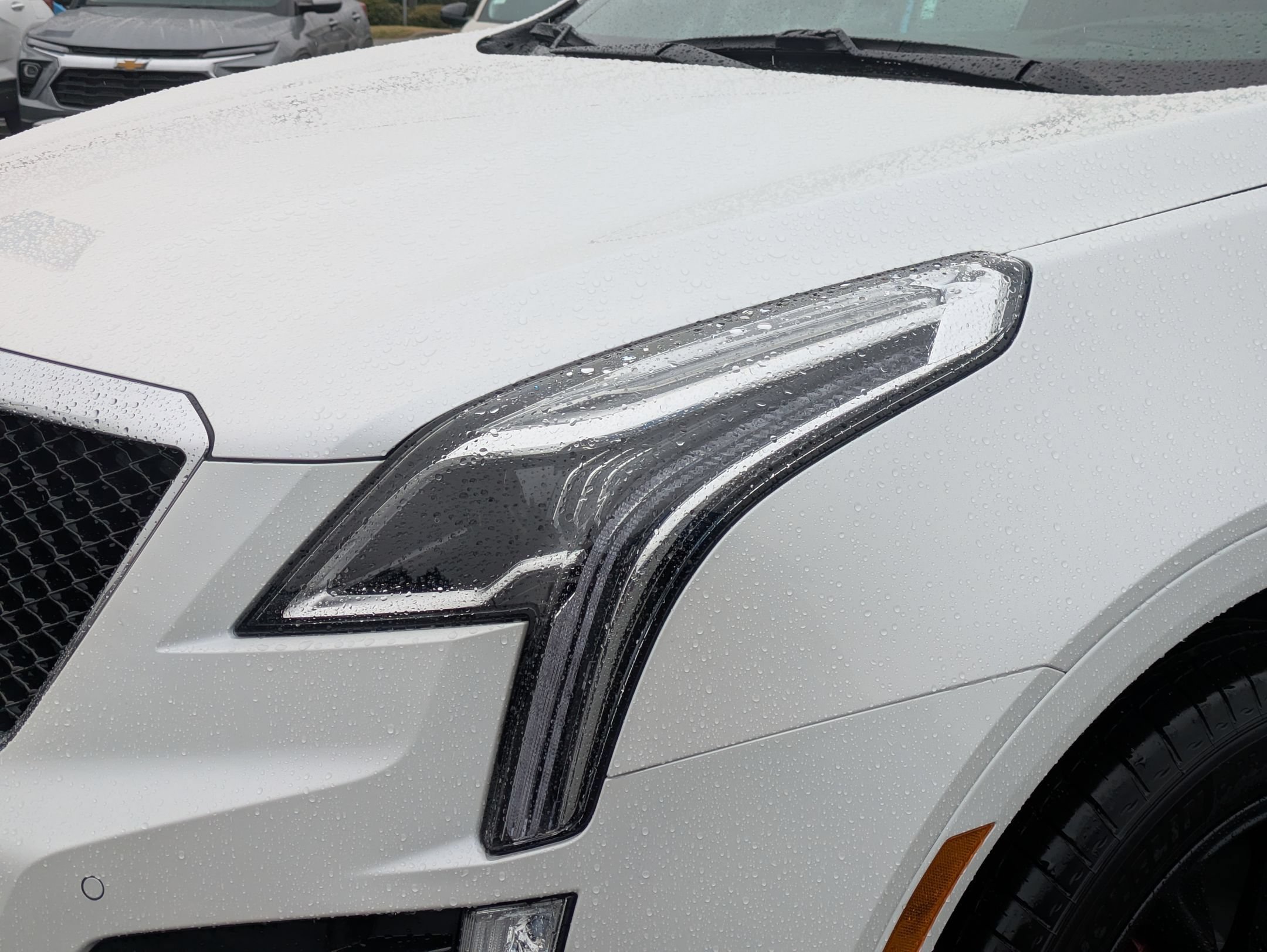 Used 2026 Crystal White Tricoat Cadillac AWD Sport image 9