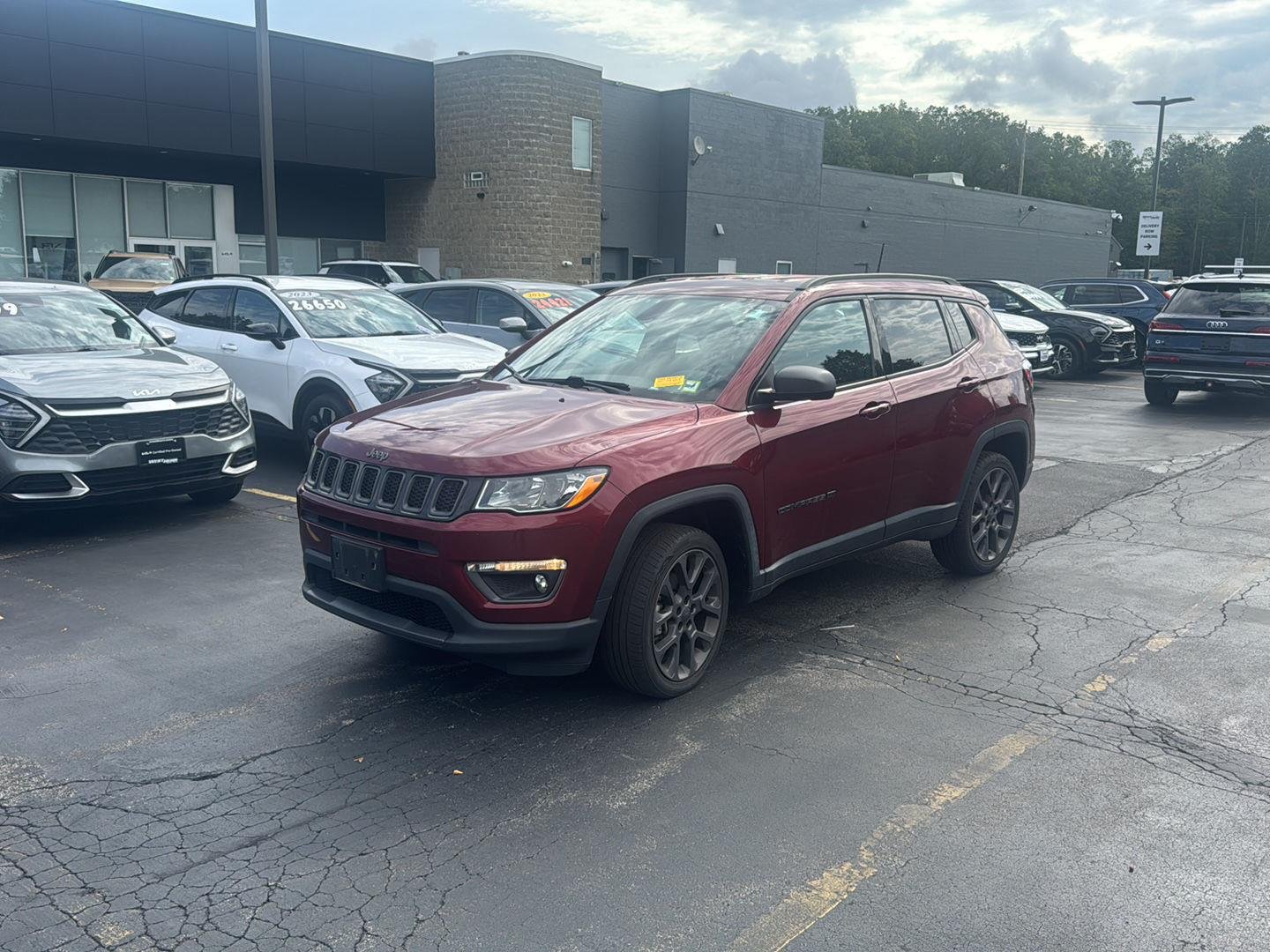 Used 2021 Velvet Red Pearlcoat Jeep 80th Anniversary image 5