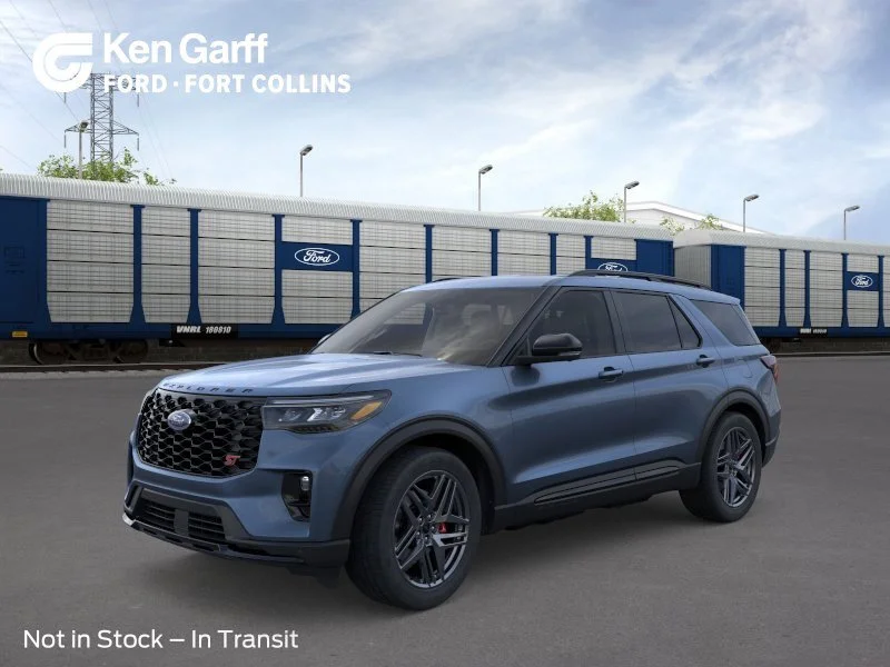 New 2026 Vapor Blue Metallic Ford ST image 1