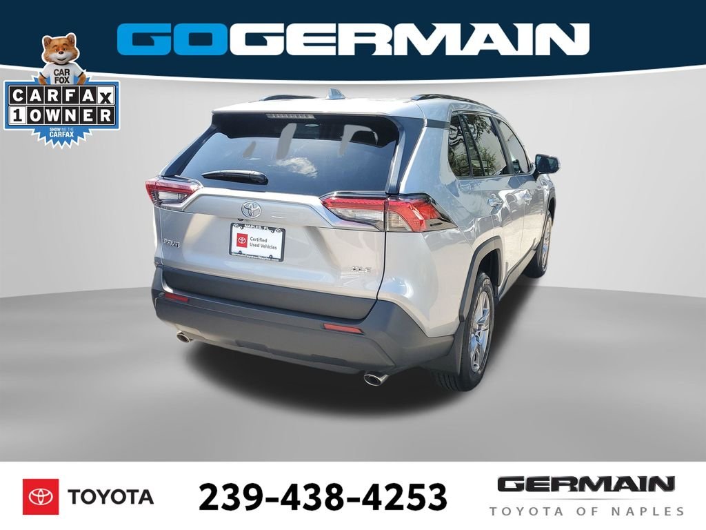 Certified Used 2025 Silver Toyota XLE image 9
