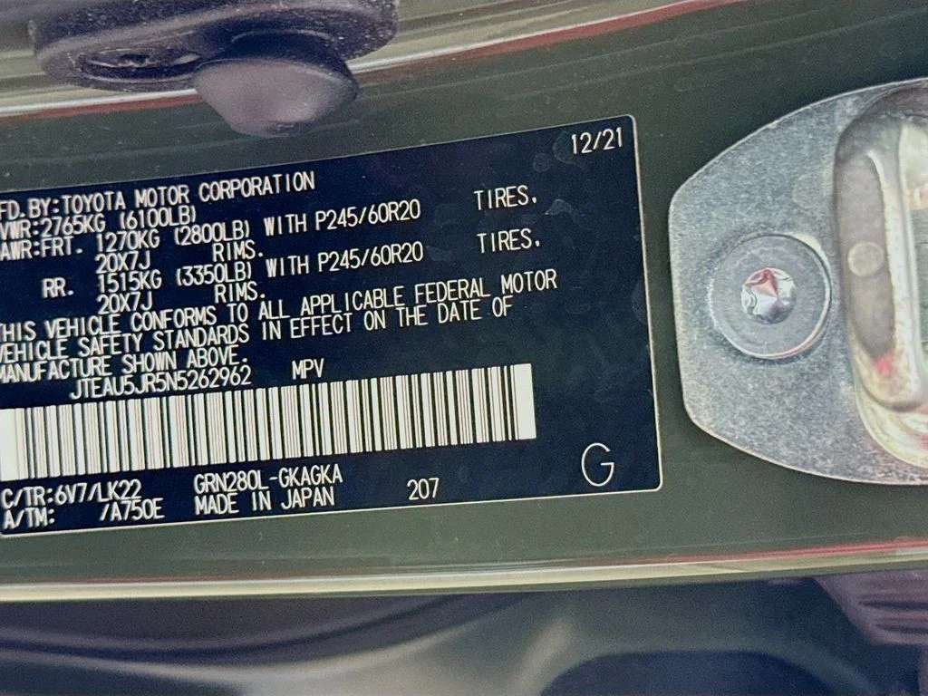 Certified Used 2022 Army Green Toyota TRD Sport image 28