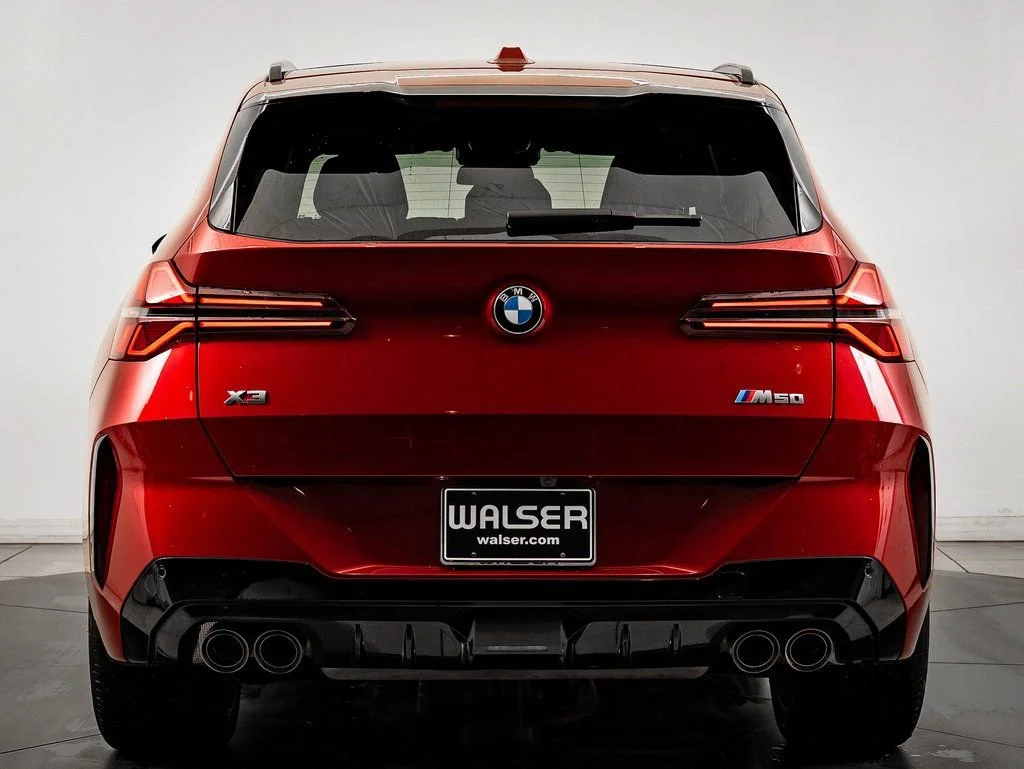 Certified Used 2025 Red Metallic BMW M50 xDrive image 9