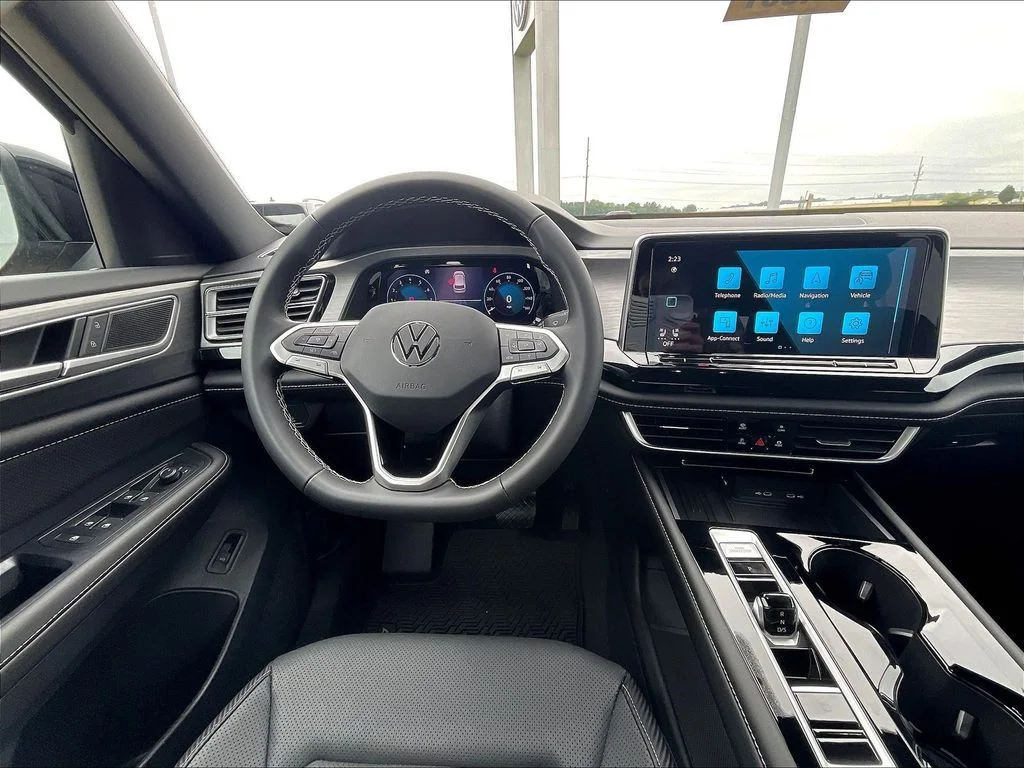 New 2026 Black Volkswagen SE w/Technology image 9