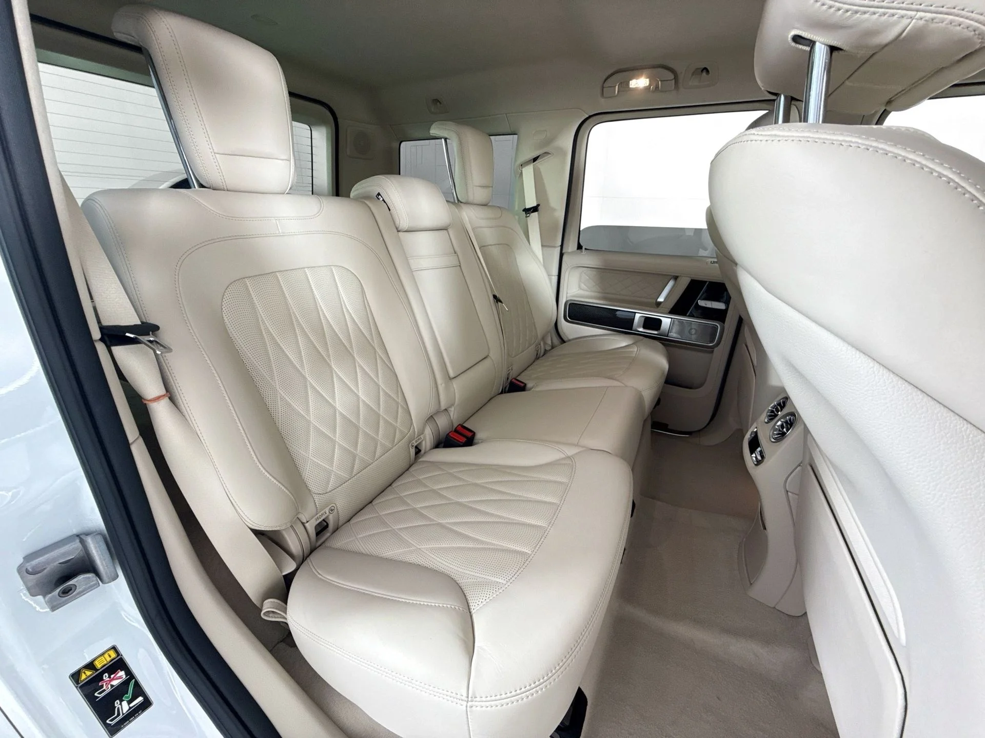Used 2023 MANUFAKTUR Moonlight White Metallic Mercedes-Benz G 63 AMG® image 22