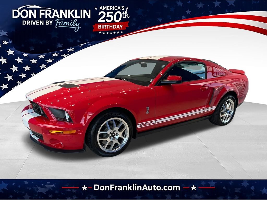 Used 2007 Red Ford Shelby GT500 image 1