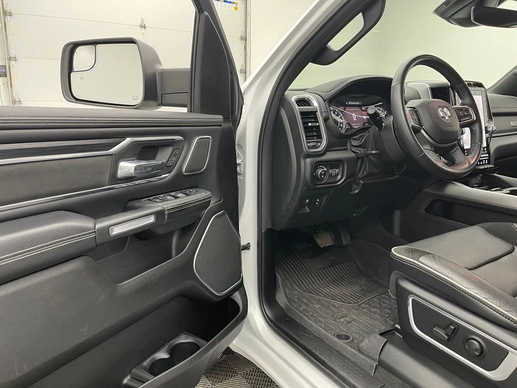 Used 2023 Ivory White Tri-Coat Pearlcoat Ram Laramie image 14