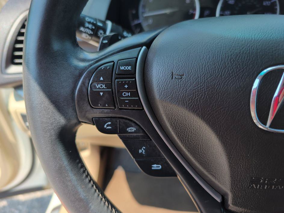 Used 2015 White Acura Tech Pkg image 19