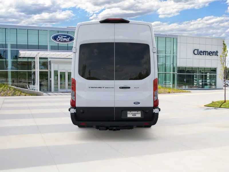 New 2026 Oxford White Ford Passenger Van XLT image 5