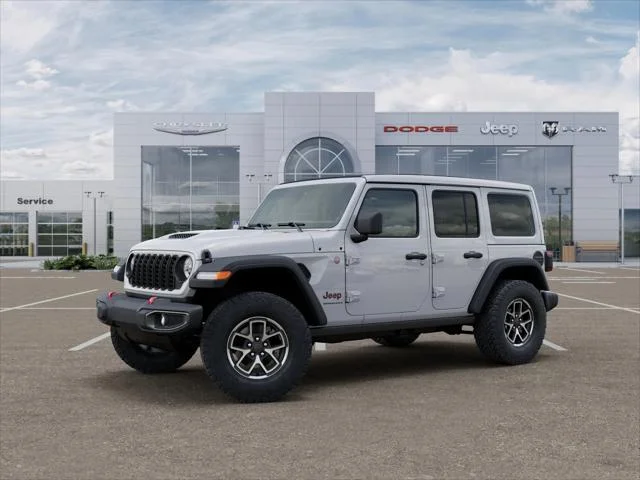 New 2026 Bright White Clear-Coat Exterior Paint Jeep Rubicon image 28