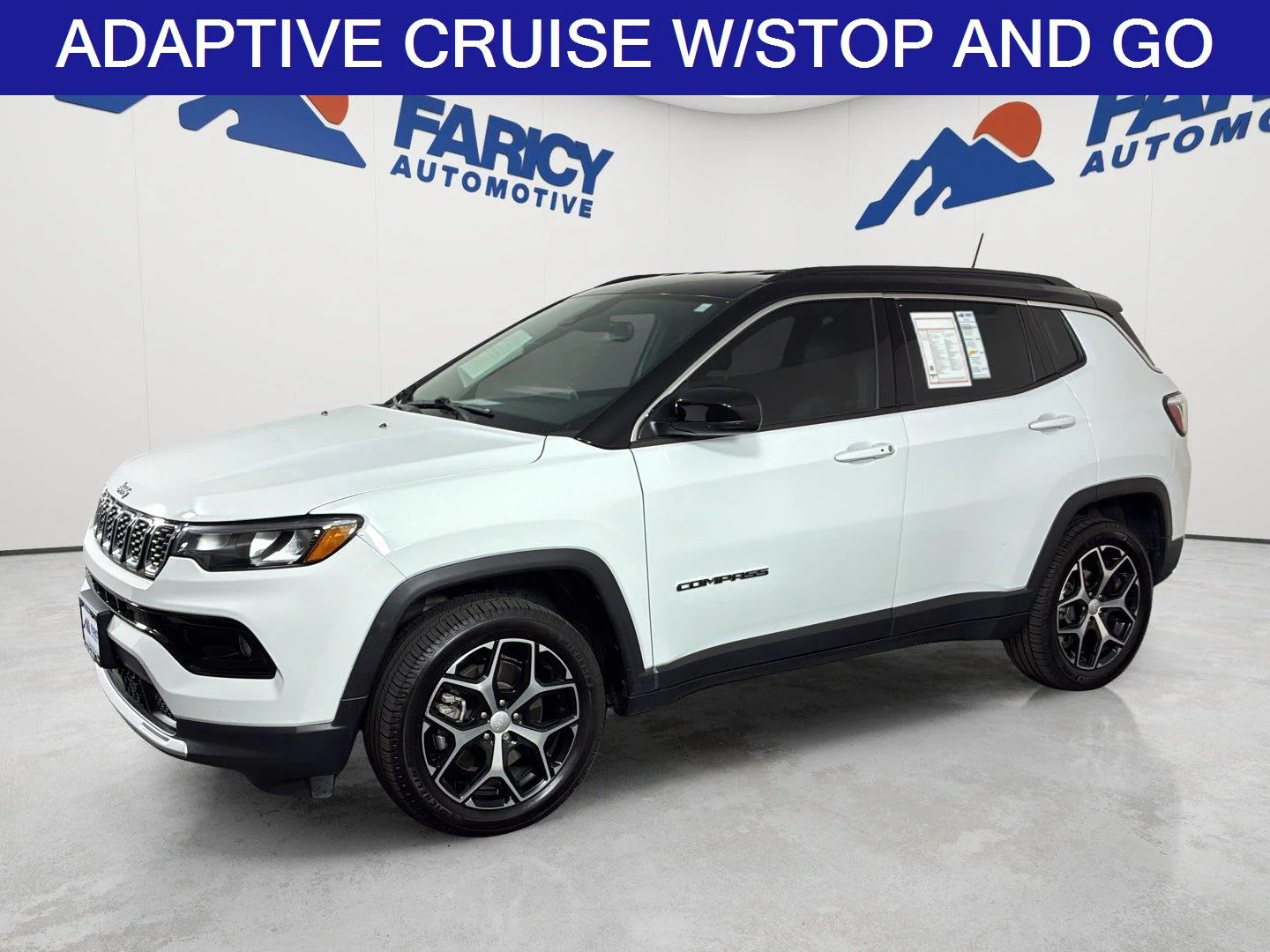 Used 2024 Bright White Clearcoat Jeep Limited image 1