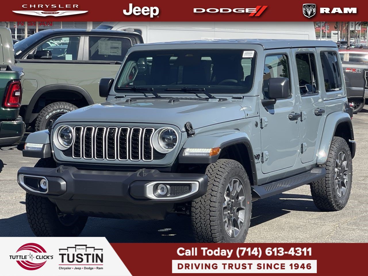 New 2026 Anvil Clear-Coat Exterior Paint Jeep Sahara image 3