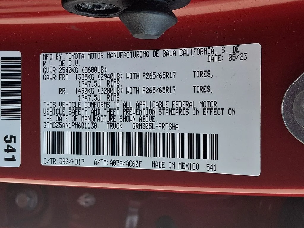 Certified Used 2023 Red Toyota TRD Sport image 25