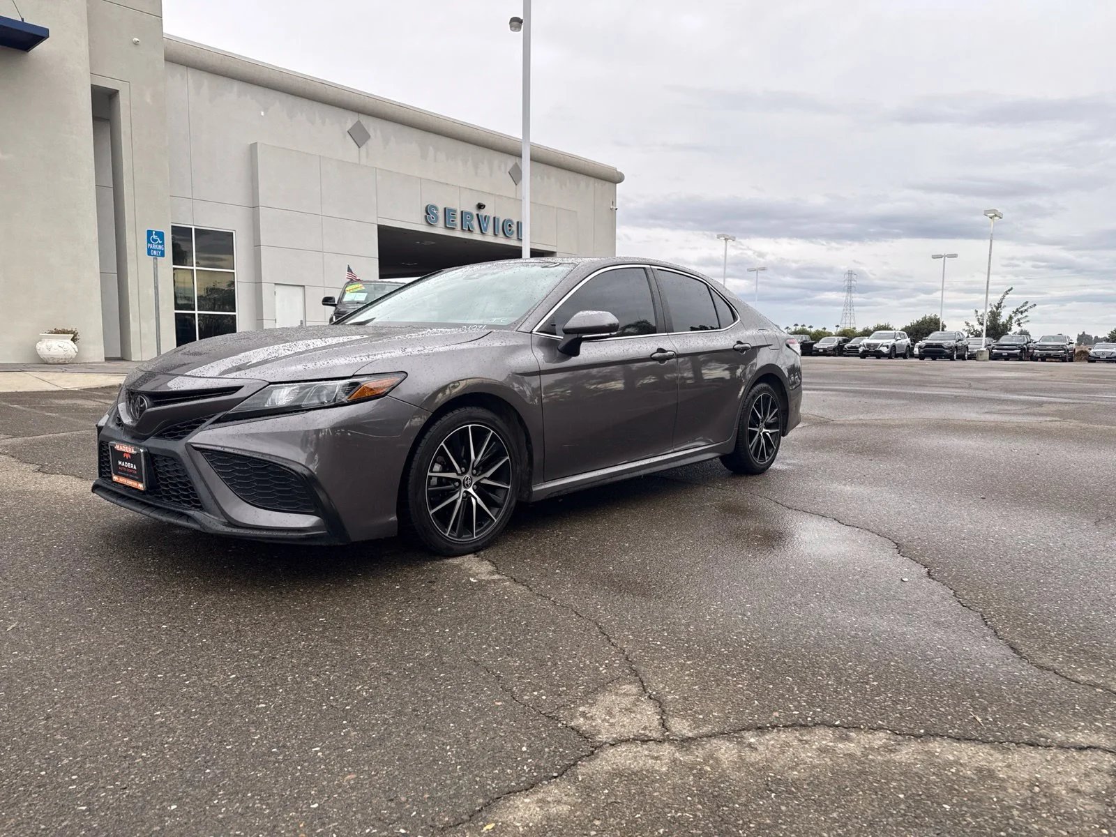 Used 2023 Gray Toyota SE image 8
