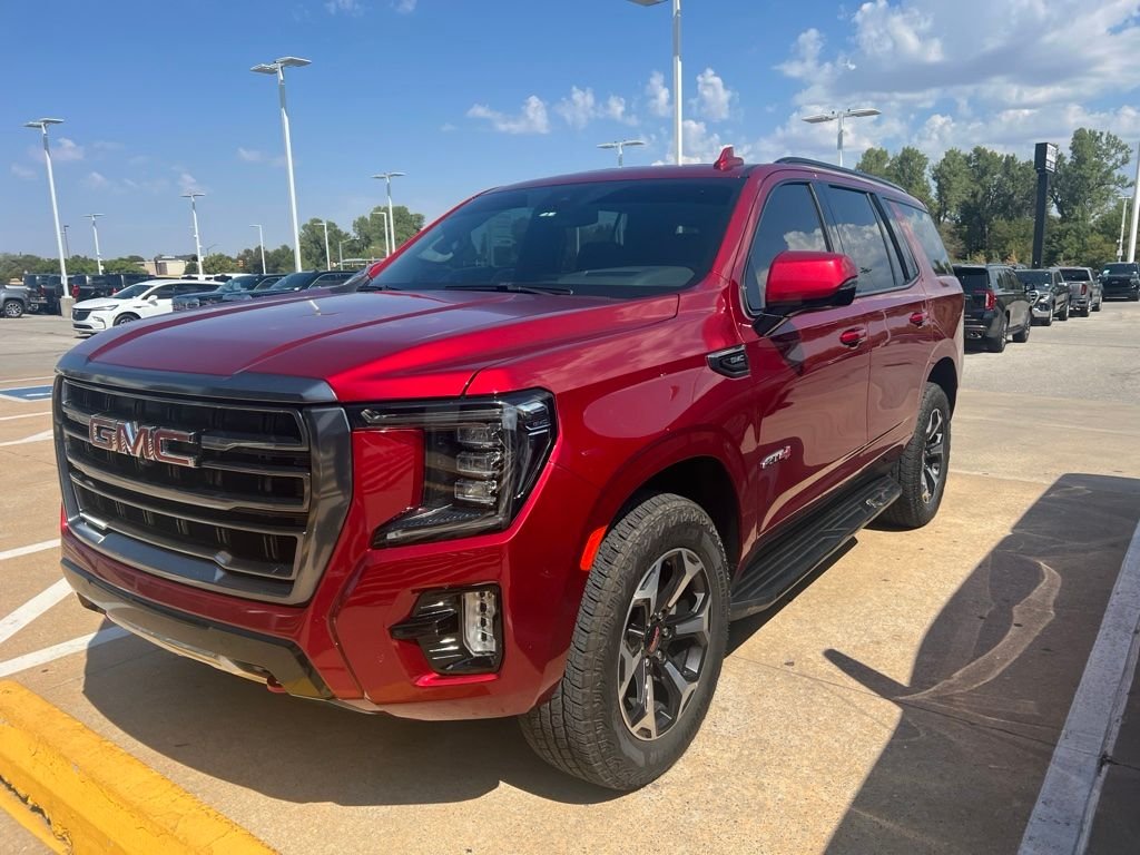 Used 2023 Red GMC AT4 image 1
