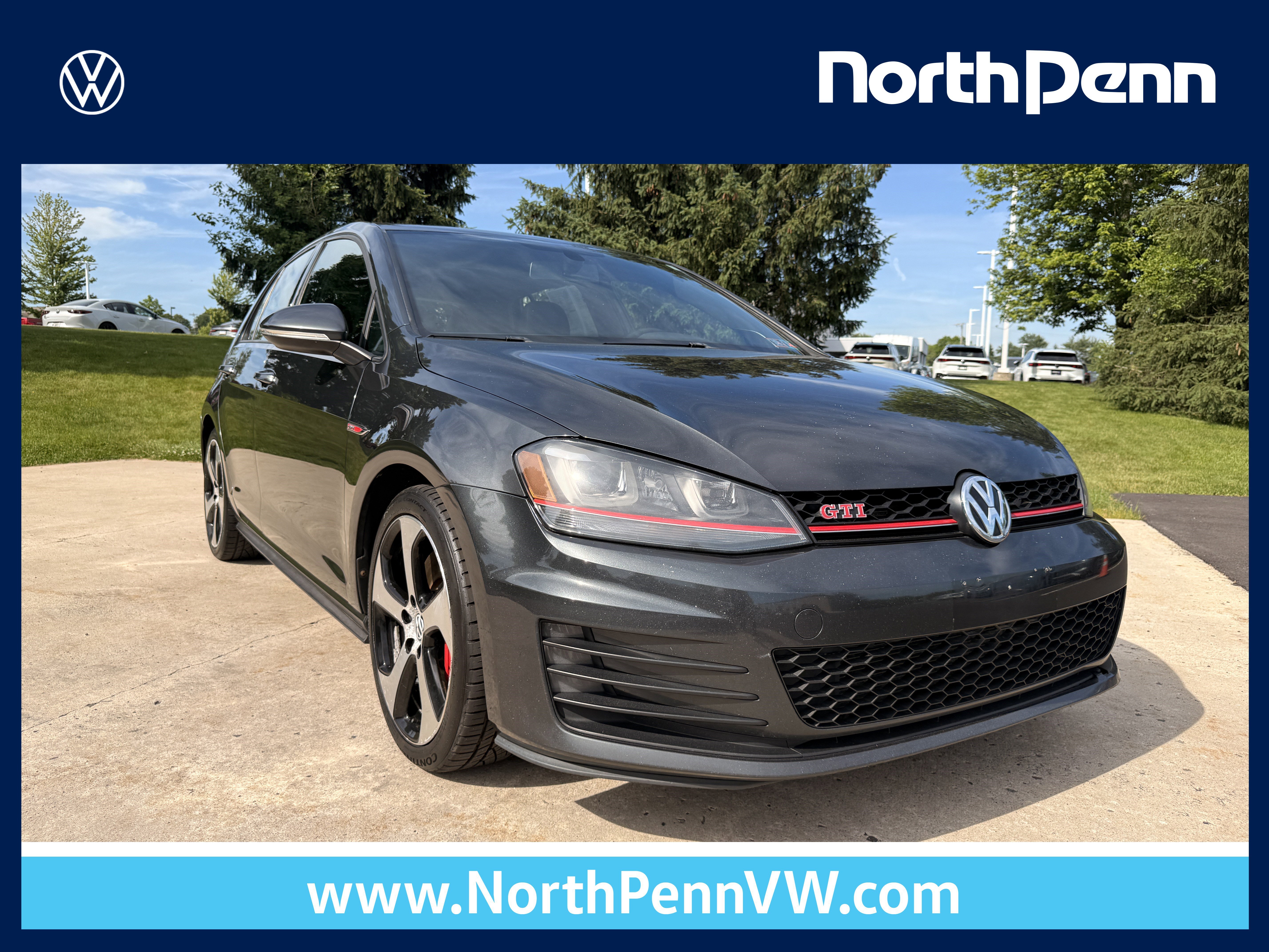 2015 Volkswagen Golf GTI 2.0T Autobahn w/Performance 4-door PZEV's photo