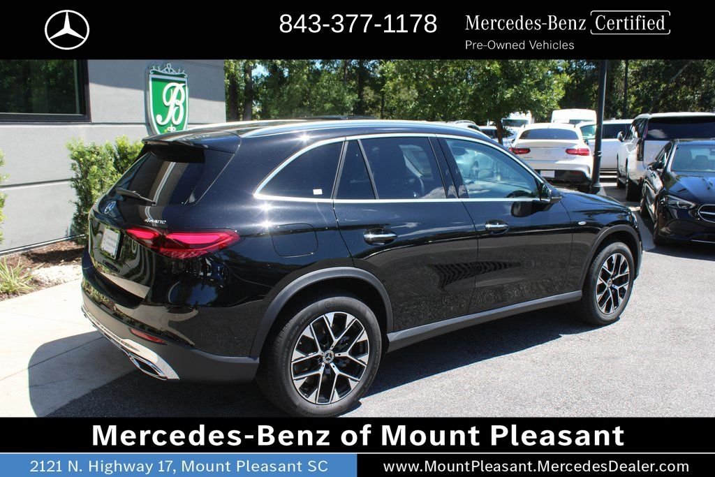 Certified Used 2025 Black Mercedes-Benz GLC 350e image 4