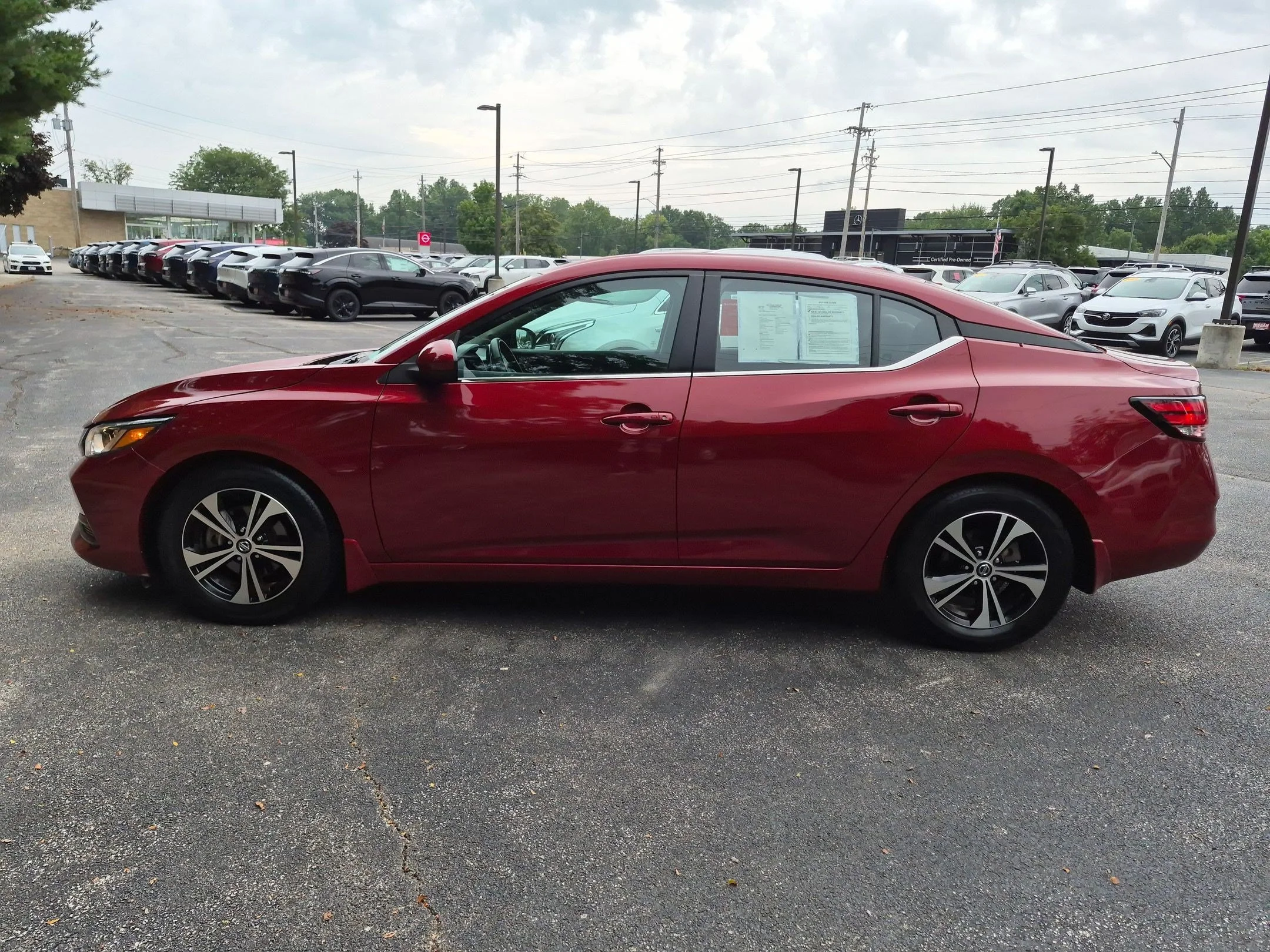 Certified Used 2023 Scarlet Nissan SV image 7