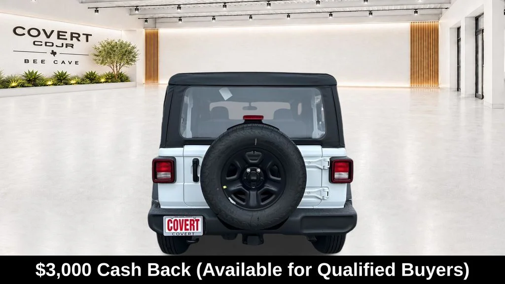 New 2026 Bright White Clear-Coat Exterior Paint Jeep Sport image 10