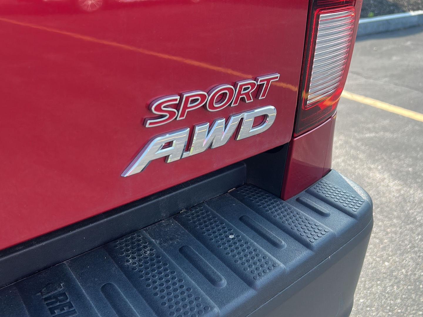 Used 2023 Radiant Red Metallic II Honda Sport image 6