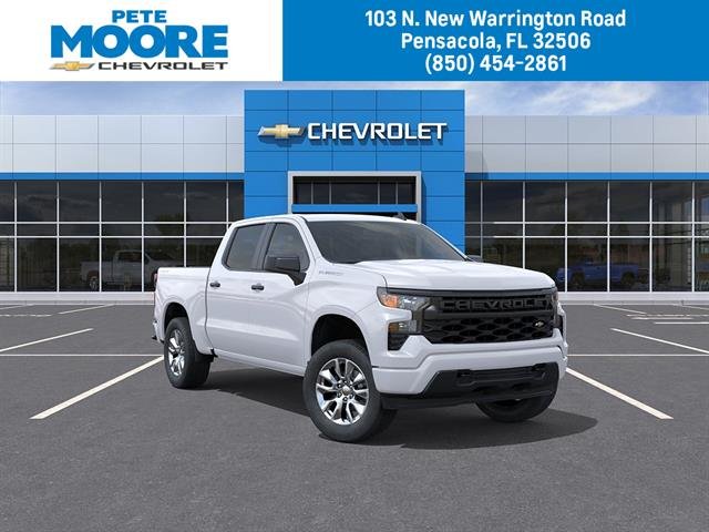 Summit White 2026 Chevrolet Silverado 1500 Pickup Truck Four-Wheel Drive 8-Speed Automatic