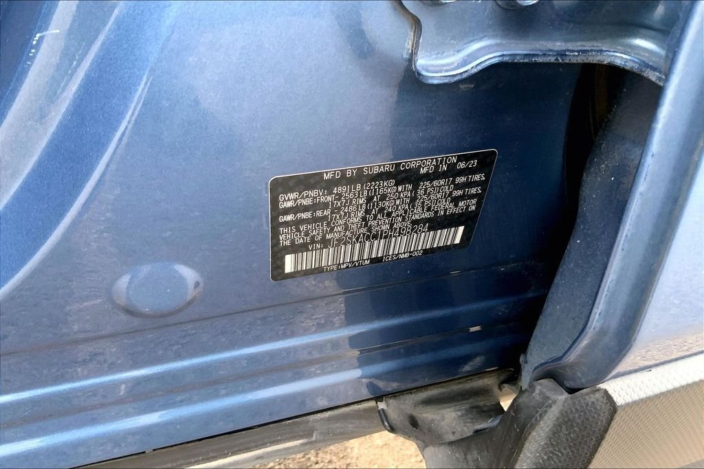 Used 2023 Blue Subaru Base image 18