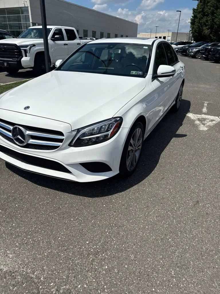 Used 2020 White Mercedes-Benz C 300 image 1