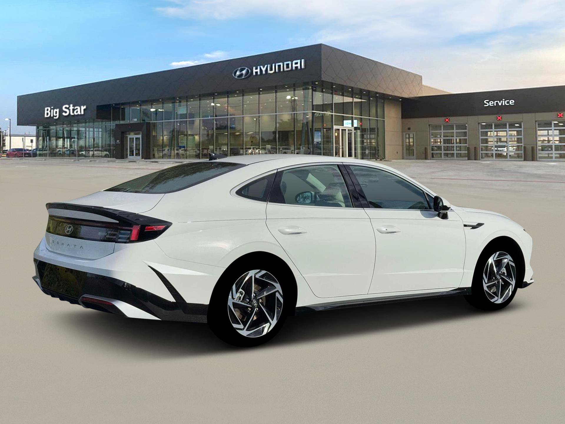 New 2026 Serenity White Hyundai SEL Sport image 7