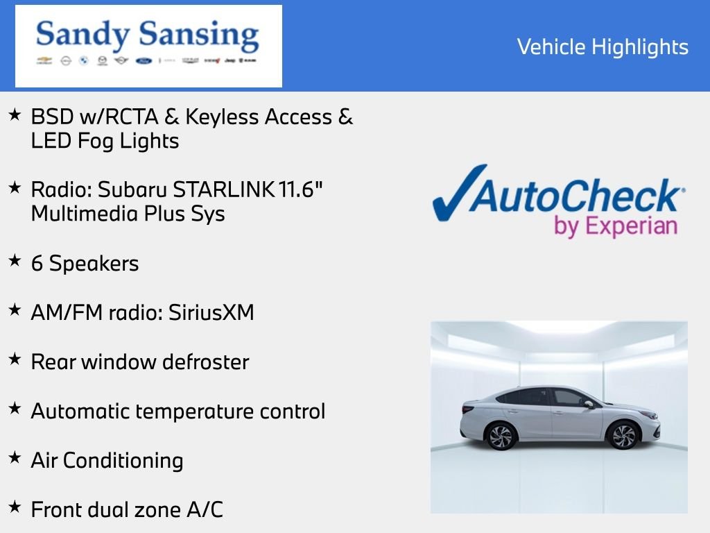 Used 2023 White Subaru Premium image 7
