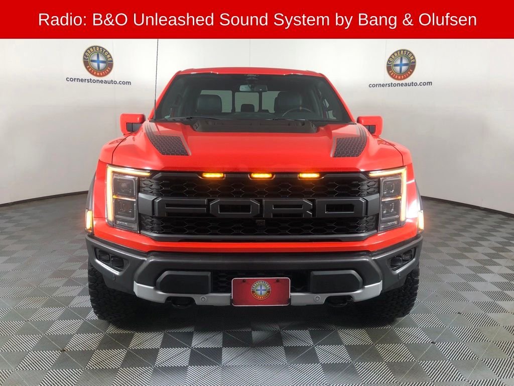 Used 2022 Orange Ford Raptor image 15