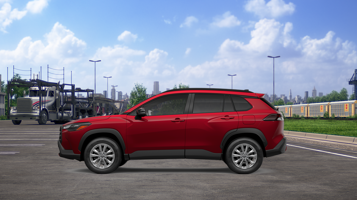 New 2026 Soul Red Crystal Toyota LE image 4