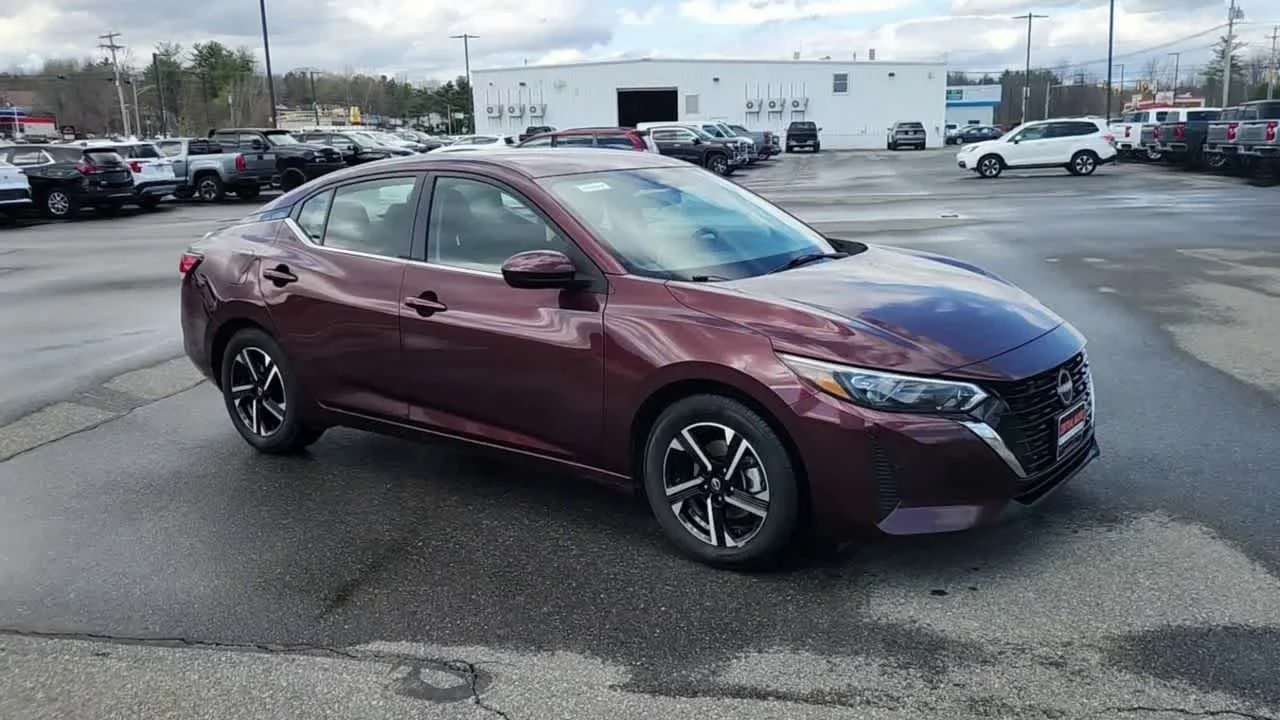 Used 2025 Nissan Sentra SV with VIN 3N1AB8CV6SY287862 for sale in Oakland, ME
