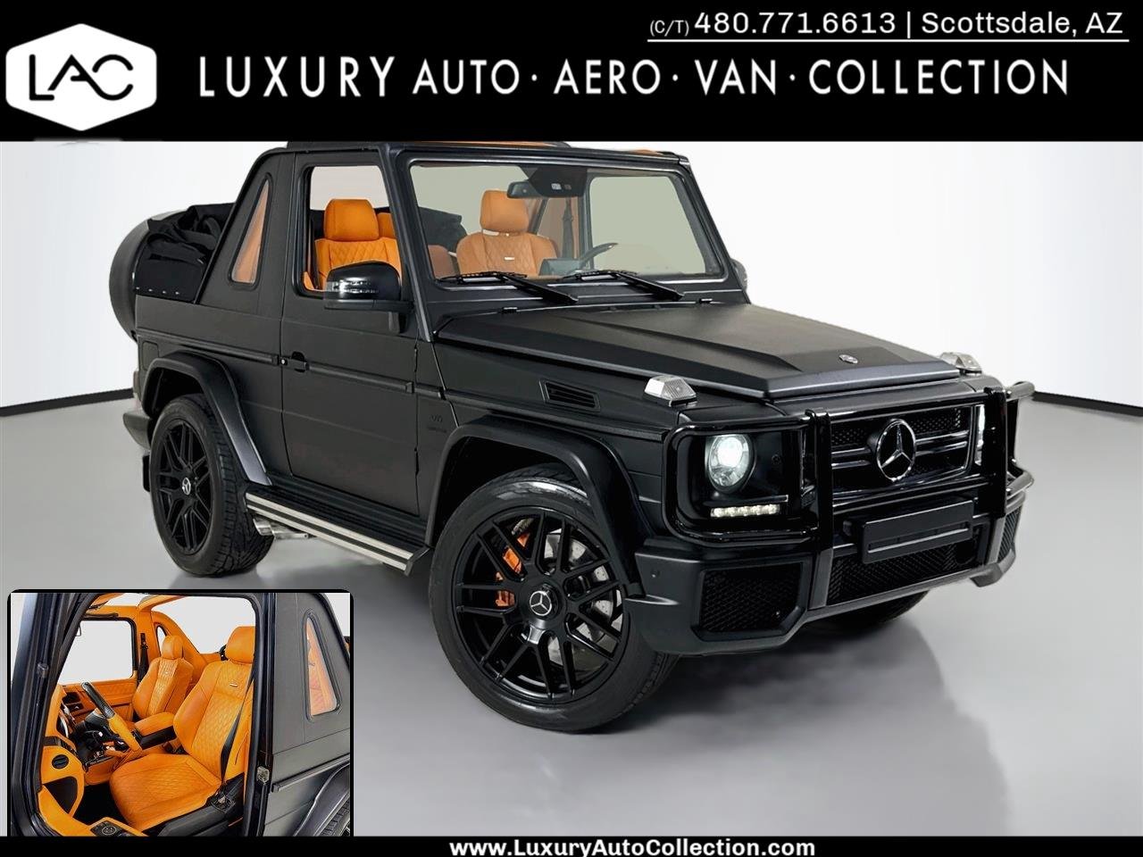 Used 1995 BLACK MERCEDES BENZ CONVERTIBLE image 1