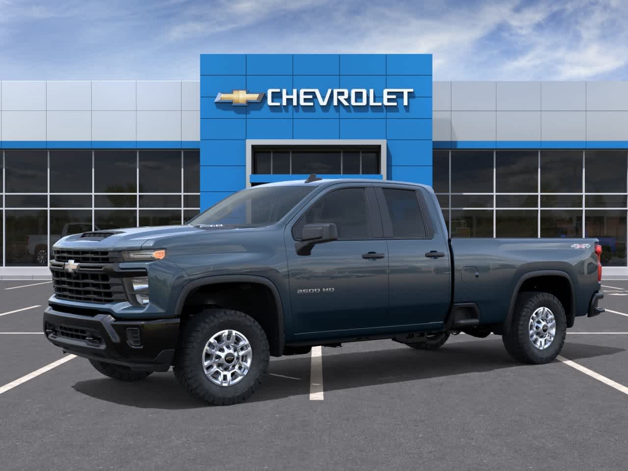 New 2026 Lakeshore Blue Metallic Chevrolet WT image 2