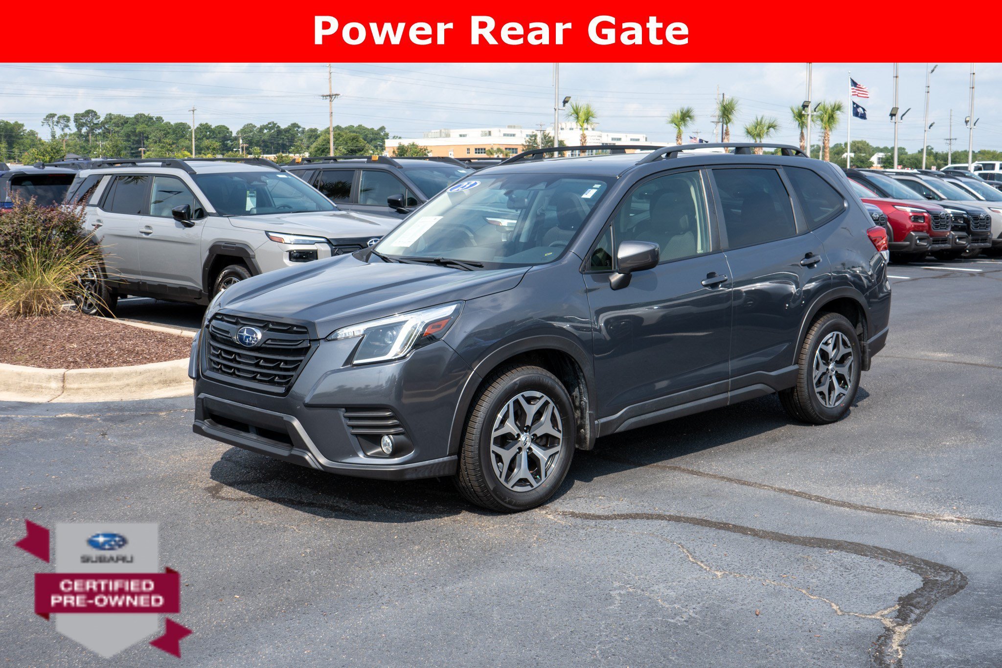 Used 2023 Magnetite Gray Metallic Subaru Premium image 7