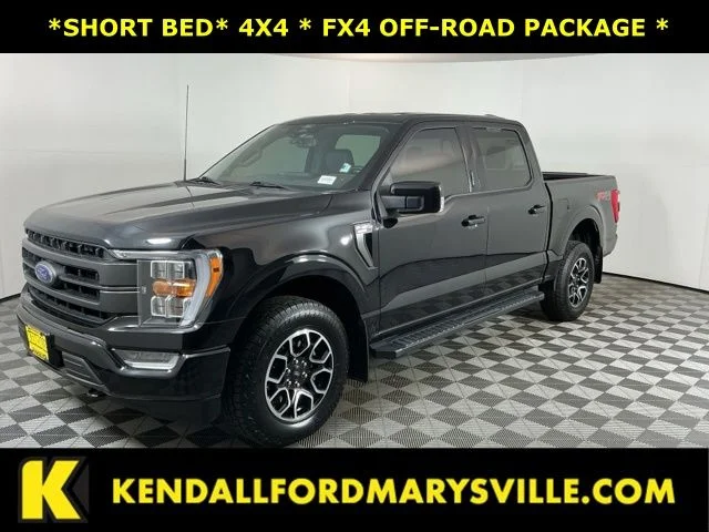 Used 2022 Black Ford Lariat image 1