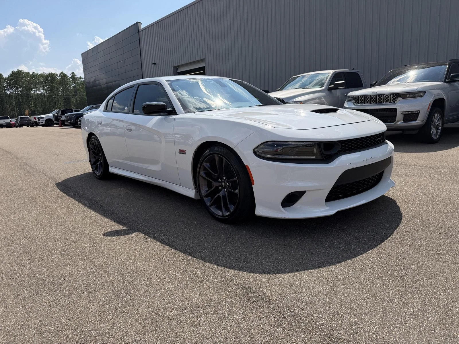 Used 2023 White Knuckle Clearcoat Dodge Scat Pack image 3