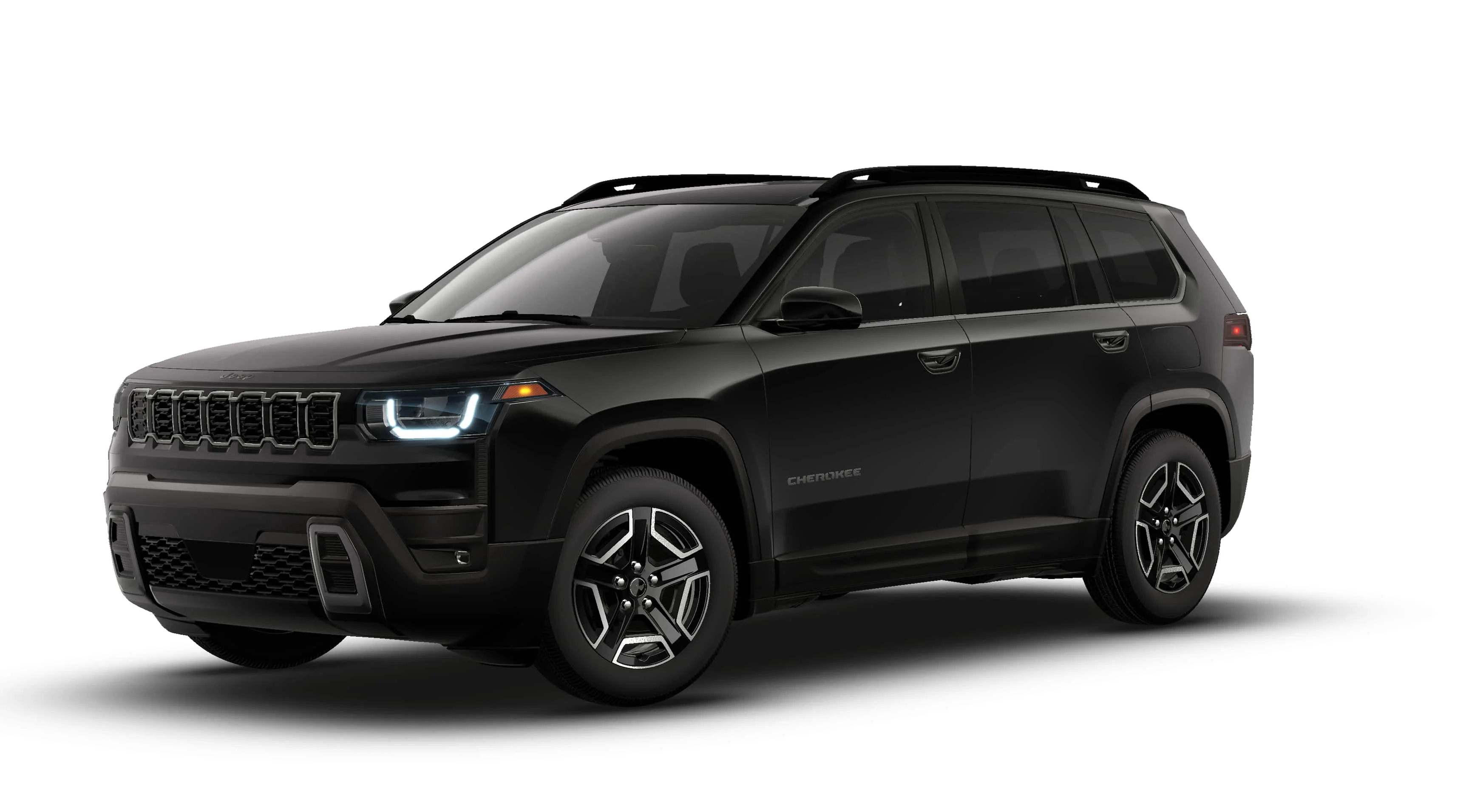 New 2026 Diamond Black Crystal Pearl-Coat Exterior Paint Jeep Laredo image 13