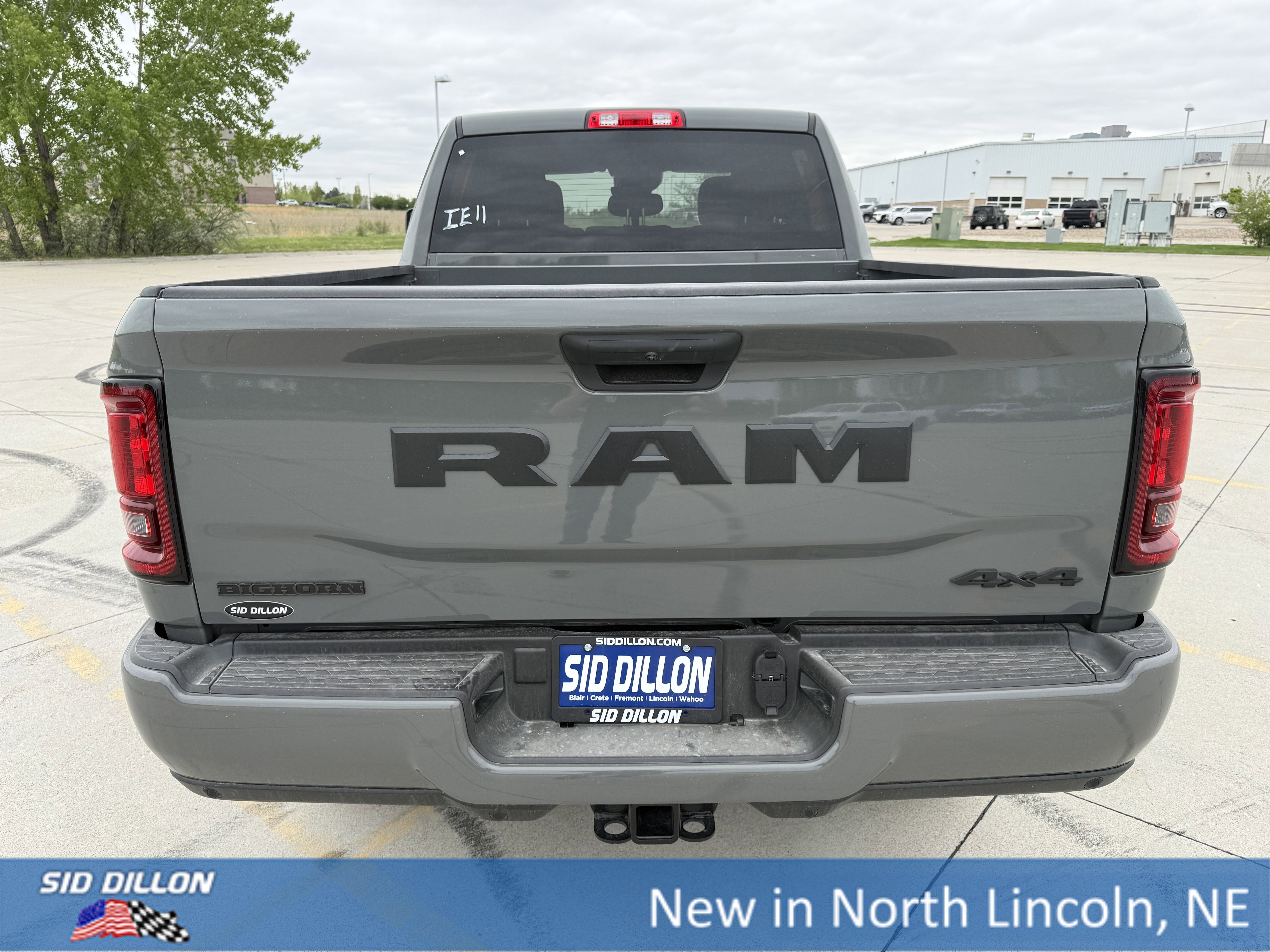 New 2026 Ceramic Gray Clear-Coat Exterior Paint RAM Big Horn image 4