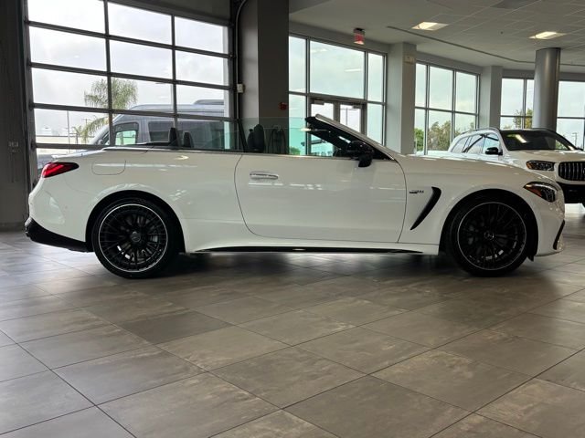 New 2026 MANUFAKTUR Moonlight White Metallic Mercedes-Benz AMG® CLE 53 4MATIC+ Cabriolet image 3