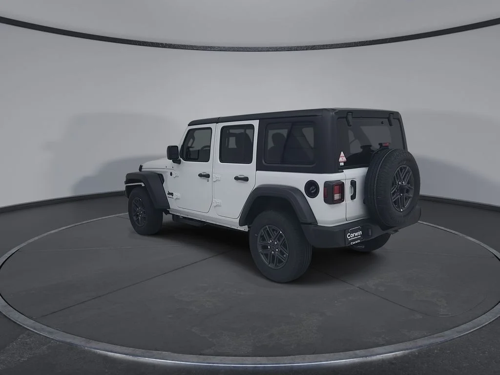 New 2026 Bright White Clear-Coat Exterior Paint Jeep Sport image 12